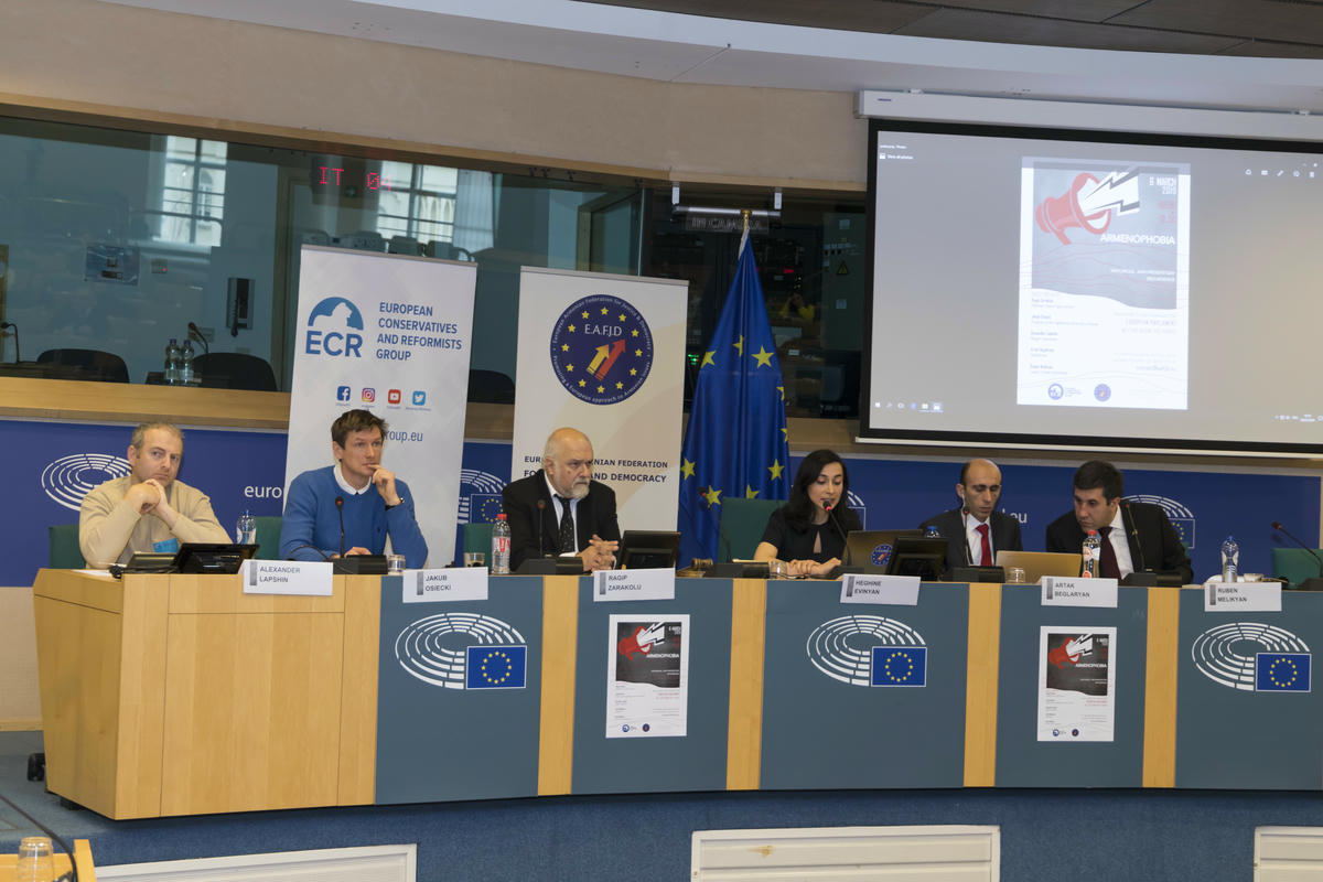 Հայաֆոպիան Եւրոխորհրդարանի մէջ